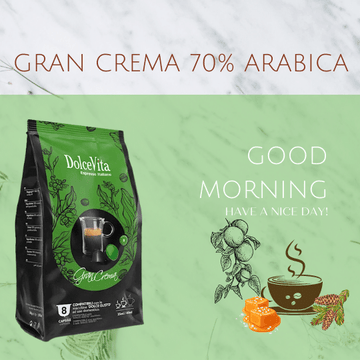 Gran Crema/Lungo 70% Arabica 焦糖/杏子/雪松 | Dolce Gusto膠囊咖啡 Coffee Capsule