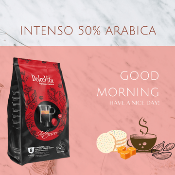 Intenso 50% Arabica 豆蔻/曲奇/牛油糖 | Dolce Gusto膠囊咖啡 Coffee Capsule